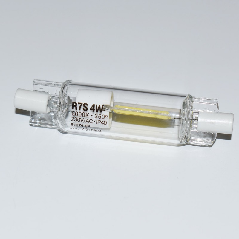 R7S 78mm LED Bulb - 600lm - COB - 4W