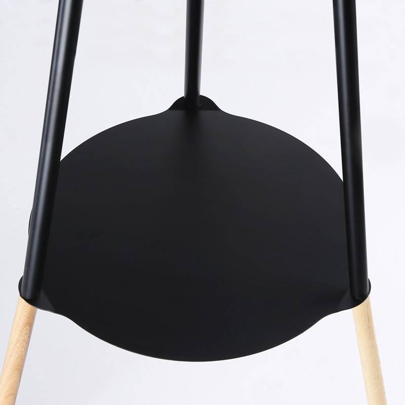 Floor lamp with built-in table and tripod "Mandi".