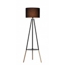 Floor lamp with built-in table and tripod "Mandi".