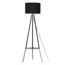 Floor lamp with built-in table and tripod "Mandi".