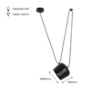 Modern pendant light "Agos" - E27