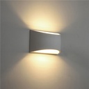 Plaster wall light "PEARL" - Double sided - G9
