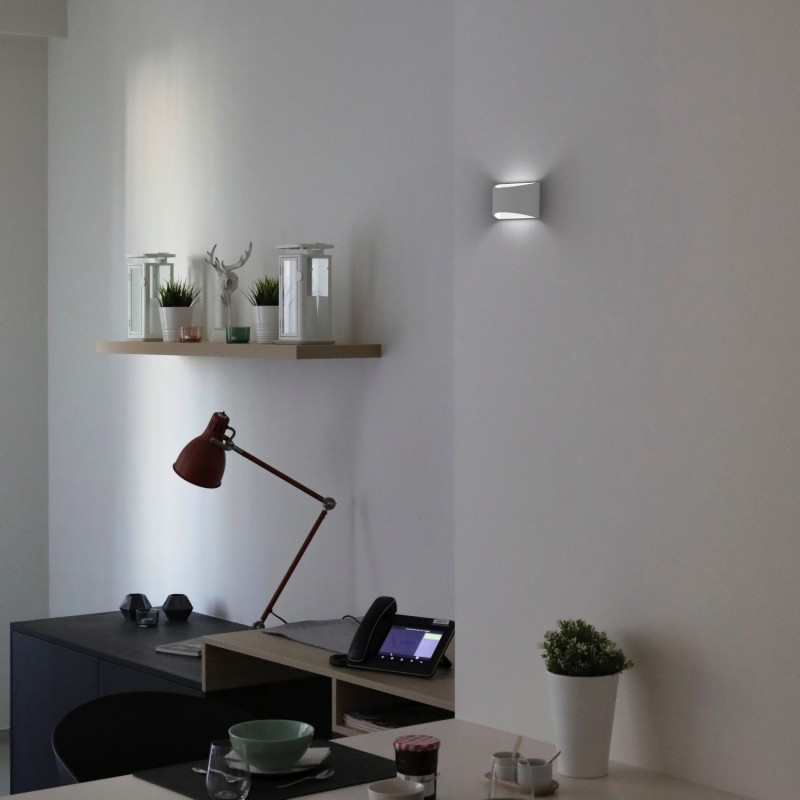Plaster wall light "PEARL" - Double sided - G9