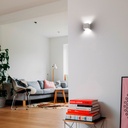 Plaster wall light "DENIS" G9
