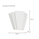 BINIE "G9 plaster wall lamp