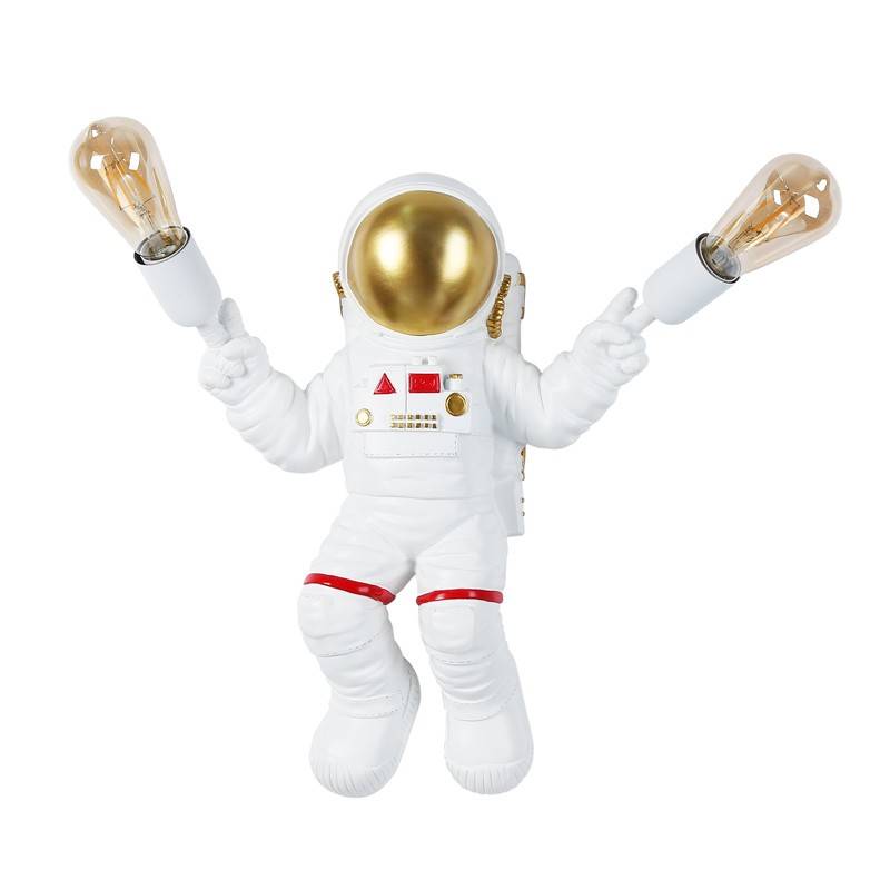 Astronaut children's wall lamp "ELLEN" - 2 x E27