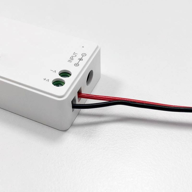 Quick connector for starting 8mm single-color COB LED strips