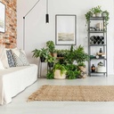 Minimalist pendant lamp with cable and plug "RIM" - GU10