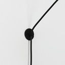 Minimalist pendant lamp with cable and plug "RIM" - GU10