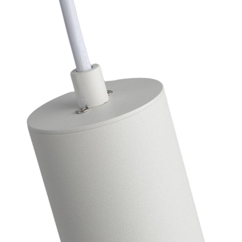 Minimalist pendant lamp with cable and plug "RIM" - GU10