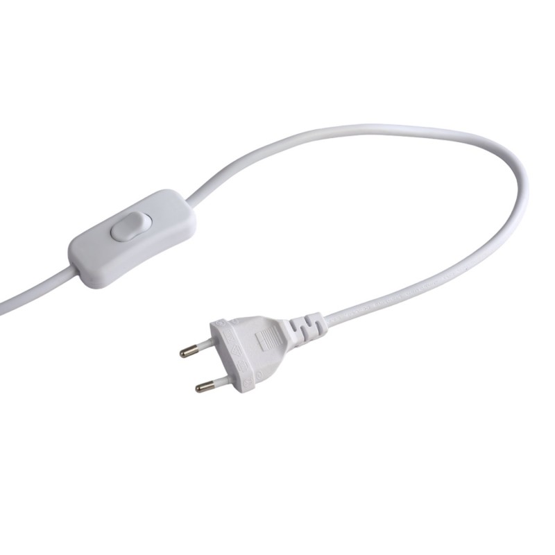 Minimalist pendant lamp with cable and plug "RIM" - GU10