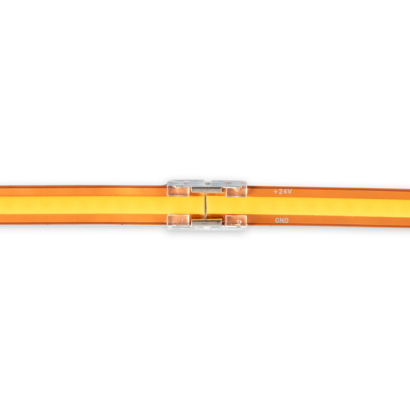 Quick connector CLIP INVISIBLE 2 pin strip to strip connection single color 8mm IP20