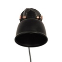 KUKKA" interior wall light with switch and socket