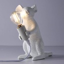 Resin mouse table lamp "Stuart".