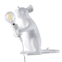 Resin mouse table lamp "Stuart".