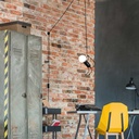 Adjustable pendant lamp "Doll" - With switch and plug - E27