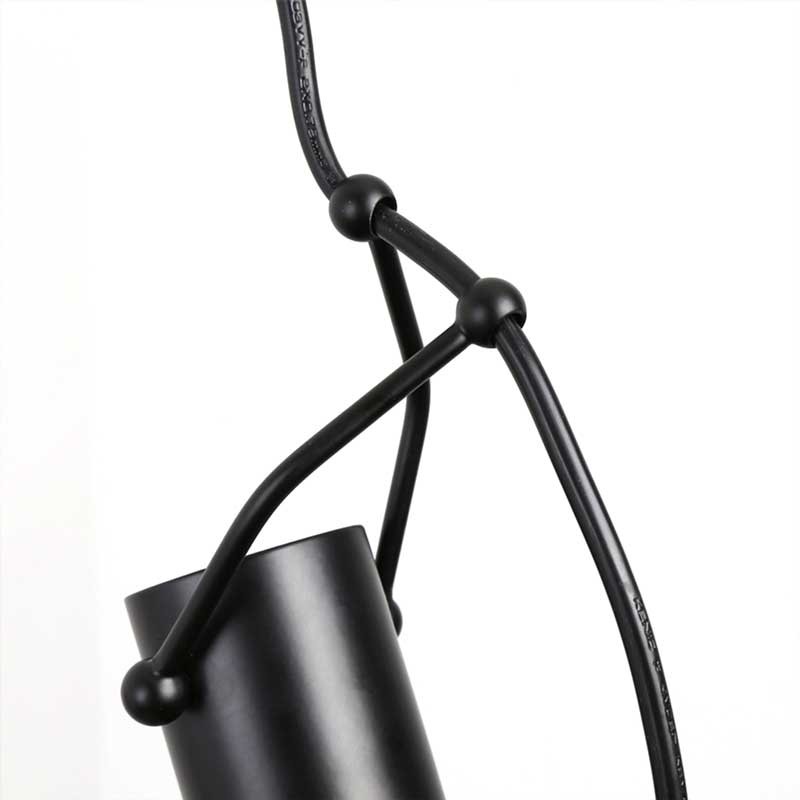 Adjustable pendant lamp "Doll" - With switch and plug - E27