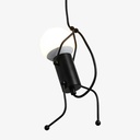 Adjustable pendant lamp "Doll" - With switch and plug - E27