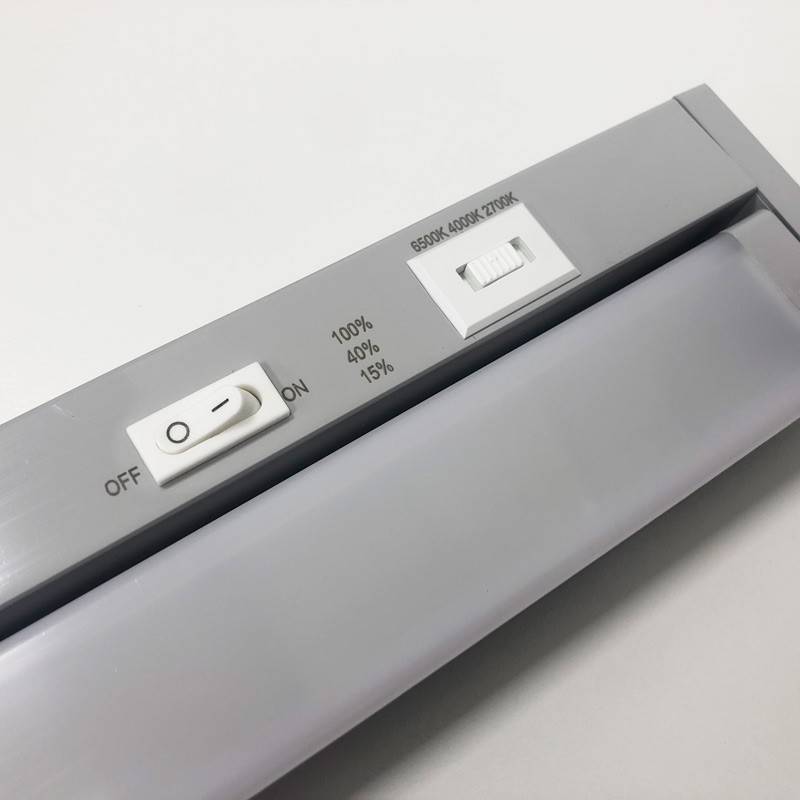 CCT inter-connectable orientable LED luminaire for under furniture 60cm 8W