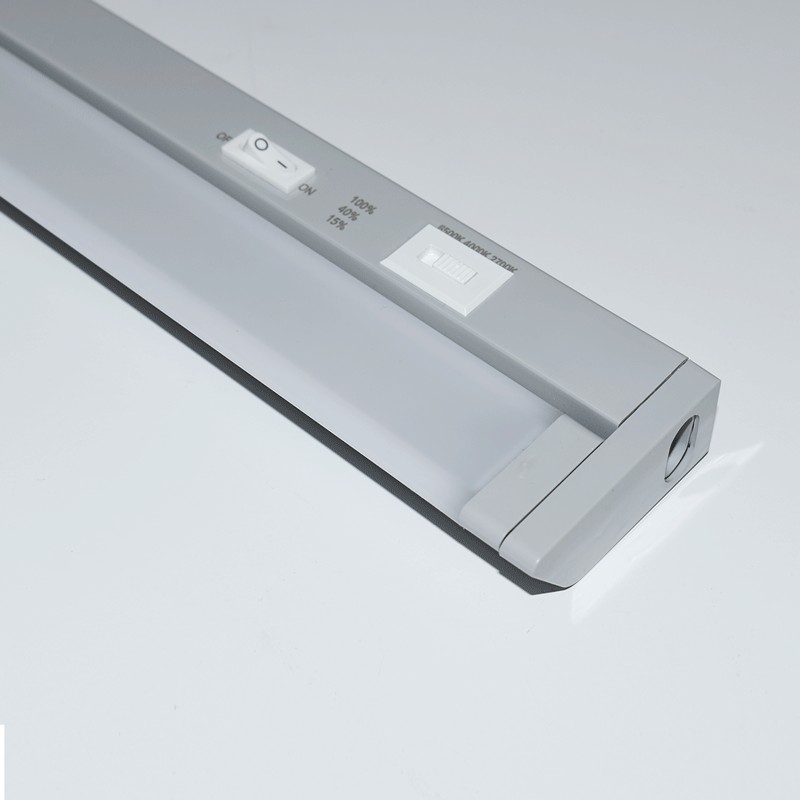 CCT inter-connectable orientable LED luminaire for under furniture 60cm 8W