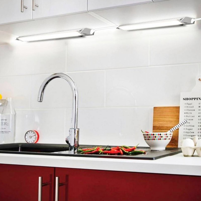 CCT inter-connectable orientable LED luminaire for under furniture 60cm 8W