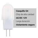 G4 Bi-Pin 1.8W 12V-DC/AC 160lm LED Bulb G4 Bi-Pin 1.8W 12V-DC/AC 160lm