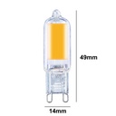 G9 LED bulb 220-240V AC - COB - 360º - 2W