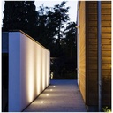 RGB recessed outdoor ground spotlight - 12V DC -9W - IP67