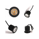 RGB recessed outdoor ground spotlight - 12V DC -9W - IP67