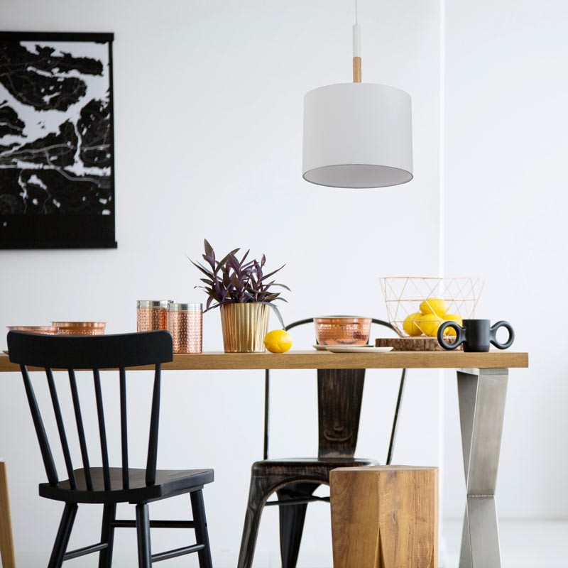 Pendant ceiling lamp "Class" E27