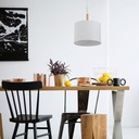 Pendant ceiling lamp "Class" E27