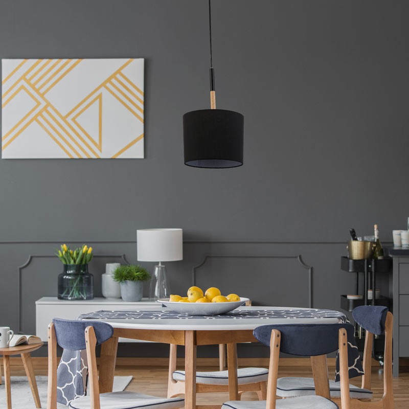 Pendant ceiling lamp "Class" E27