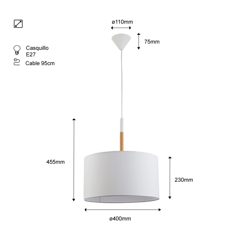 Pendant ceiling lamp "Class XL".