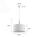 Pendant ceiling lamp "Class XL".