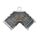 "L" corner connector SMD RGB LED strip 12V/24V - 4 pins - 10mm strip
