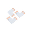 L" connector 10mm single color LED strip for corners - Without invisible quick connectors