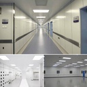 LED Panel 60X60cm with recessed KIT 44W UGR19 Driver Philips