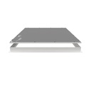 LED Panel 60X60cm with recessed KIT 44W UGR19 Driver Philips