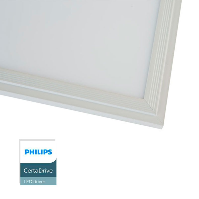 LED Panel 60X60cm with recessed KIT 44W UGR19 Driver Philips