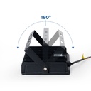 Outdoor LED floodlight - 50W - 95lm/W - IP65 - Black