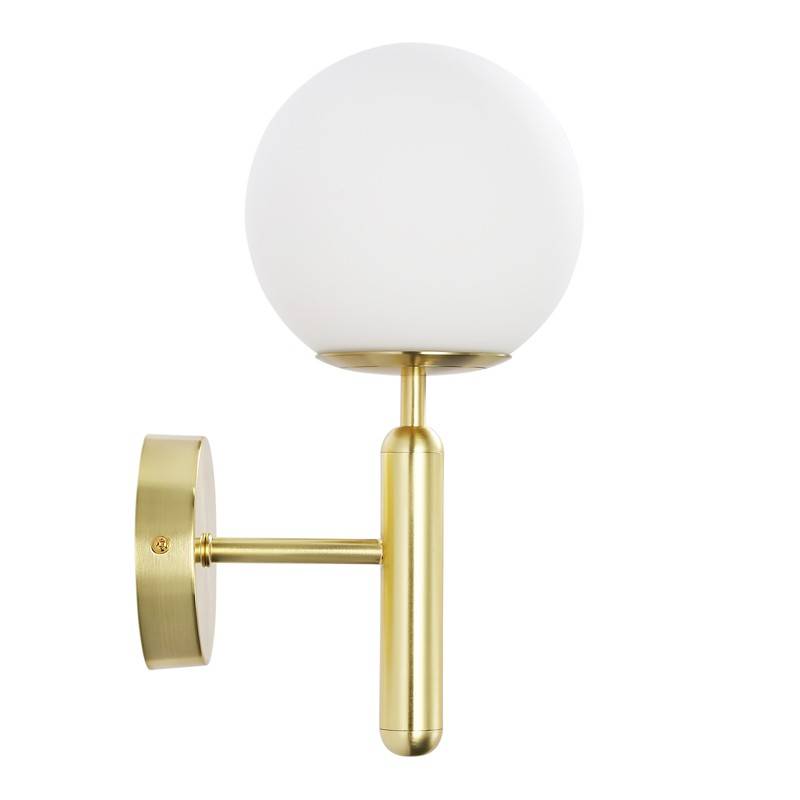 "Elsa" crystal ball wall sconce - E14