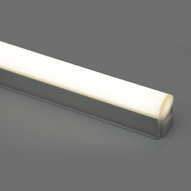 Under cabinet LED light fixture - T5 14W - 120cm - Connectable - Opal