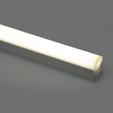 Under cabinet LED light fixture - T5 14W - 120cm - Connectable - Opal