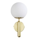 "Elsa" crystal ball wall sconce - E14
