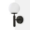 "Elsa" crystal ball wall sconce - E14