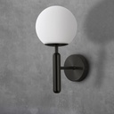 "Elsa" crystal ball wall sconce - E14