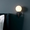 "Elsa" crystal ball wall sconce - E14