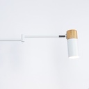 Nordic swing arm wall light "LOGAN" - E27 G45