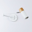 Nordic swing arm wall light "LOGAN" - E27 G45