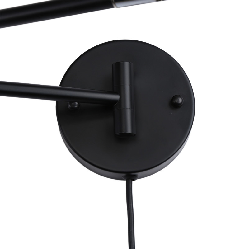 Plug-in swing arm wall light - "Logan"